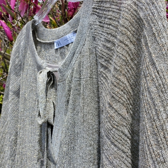 ZARA| Metallic Thread Knit Dress - Picture 14 of 14